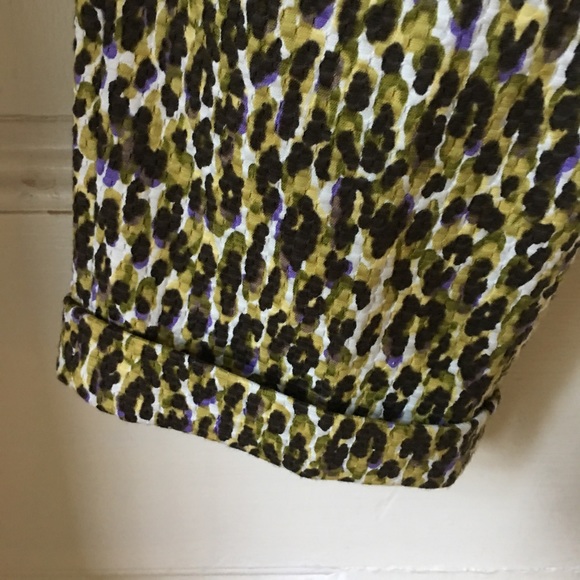 J.CREW CAFE CAPRI PANTS-NEW-W$148 TAG-SIZE 0 - Picture 5 of 8